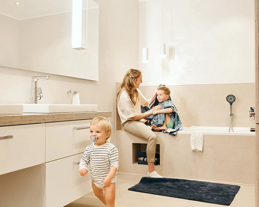 Moderne Badgestaltung